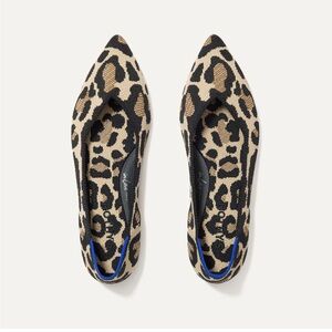 Rothy's Desert Cat Leopard Print Flats